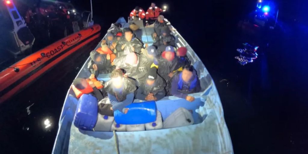 Coast Guard Intercepts Boat Carrying 21 Illegal Immigrants Near San Diego