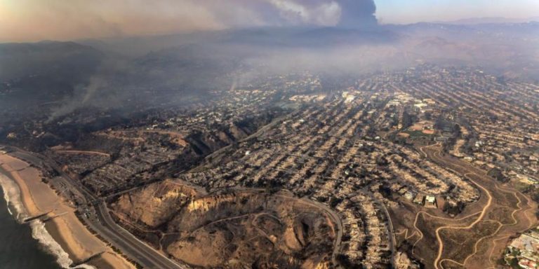 Everything is burned down, which means Los Angeles has never seen so much damage