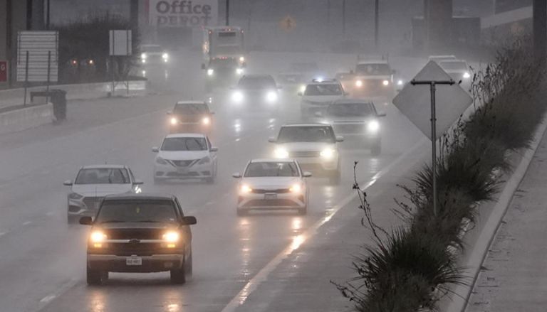 Heavy showers and thunderstorms are possible over the Texas and Louisiana coasts next week