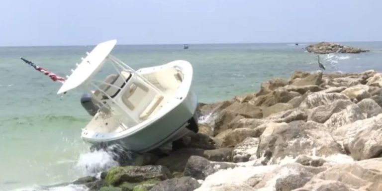 Man was caught in connection with an abandoned boat that was found on the Orange Beach jetty ALEA