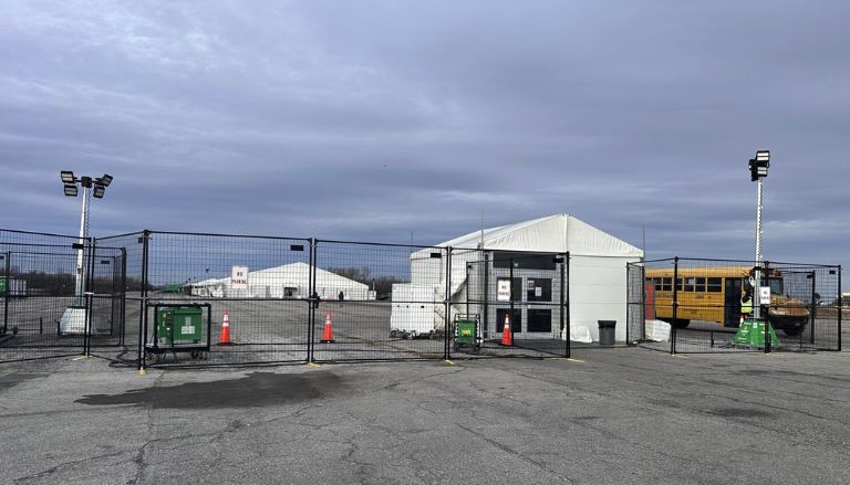 NYC Closes Massive Migrant Tent Camp at Remote Former Airfield