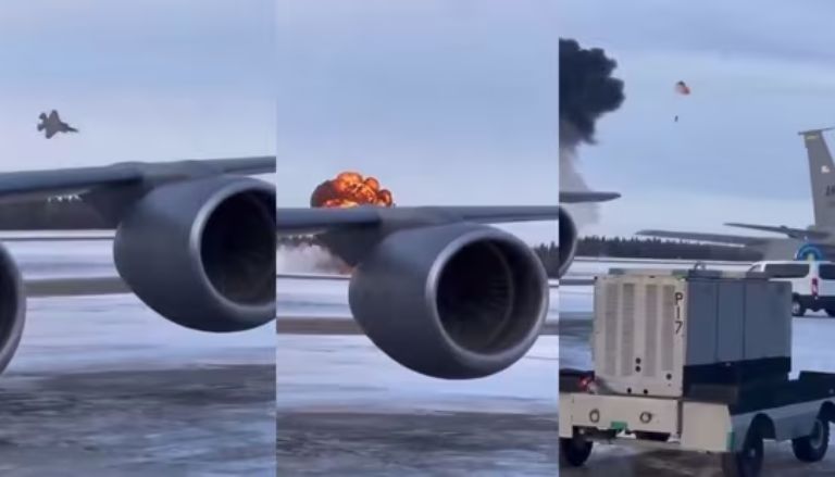 Pilot Unharmed After F-35 Jet Sustains Major Damage in Alaska Base Accident