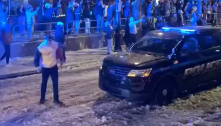 Tallahassee Police Use Pepper Balls to Disperse FSU Student Snow Celebration Over 'Iceballs'