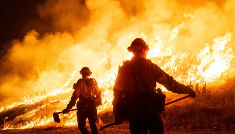 Thousands of people have been told to leave their homes because two new fires have started in Los Angeles County