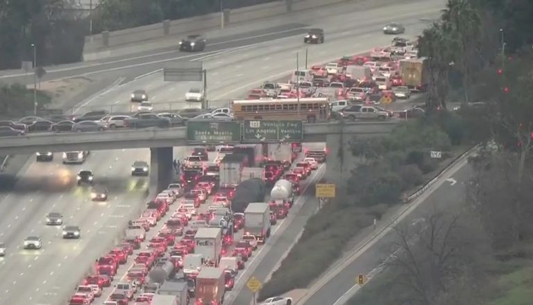 405 Freeway Reopens After Fatal Wrong-Way Crash Causes Major Traffic Delays