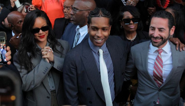 A$AP Rocky Embraces Rihanna in Court as He's Found Not Guilty in Felony Assault Trial