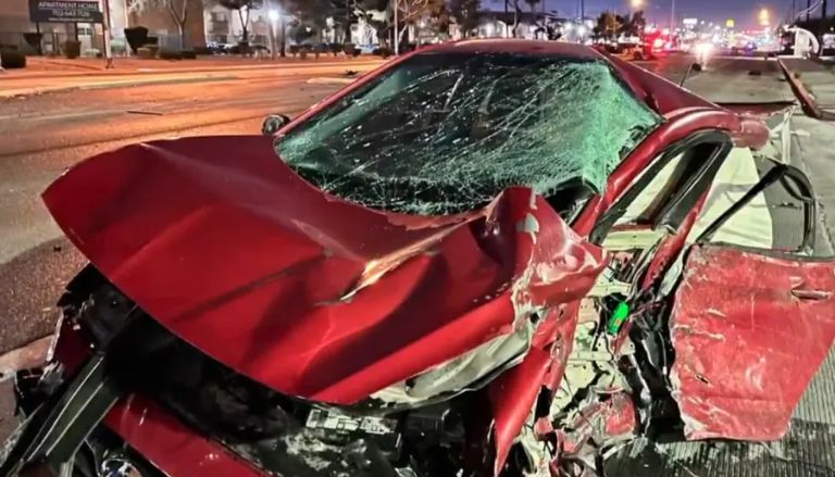 At 140 Mph, a Man in Las Vegas Killed a Cook and Broke a Car in Half. He Was Given 4 to 12 Years in Prison