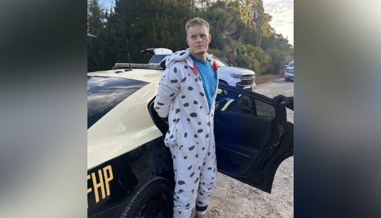 Florida Man Arrested After Allegedly Attempting to Outrun Troopers in Dalmatian Onesie