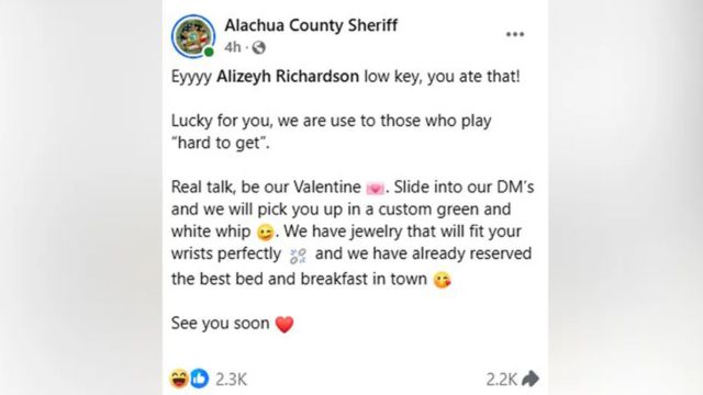 Florida Woman Taunts Deputies on Social Media, Challenges Them to Arrest Her