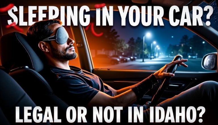 Is Sleeping in Your Car Legal in Idaho Here’s What You Need to Know