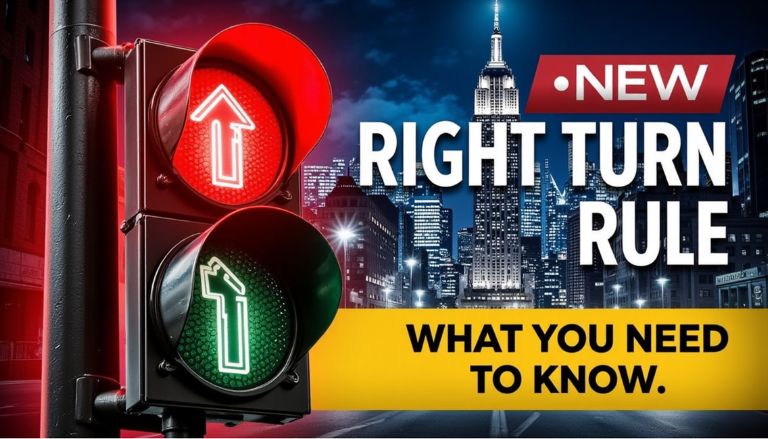 New York’s New Rule on Right Turns at Red Lights Everything You Need to Know