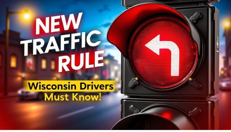 Wisconsin’s New Rule on Right Turns at Red Lights Everything You Need to Know