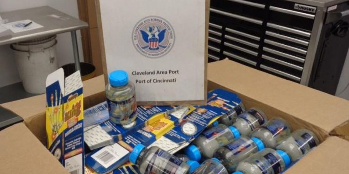 Customs Agents Seize 102,000 Banned Pills in Cincinnati, Preventing Potential Crisis
