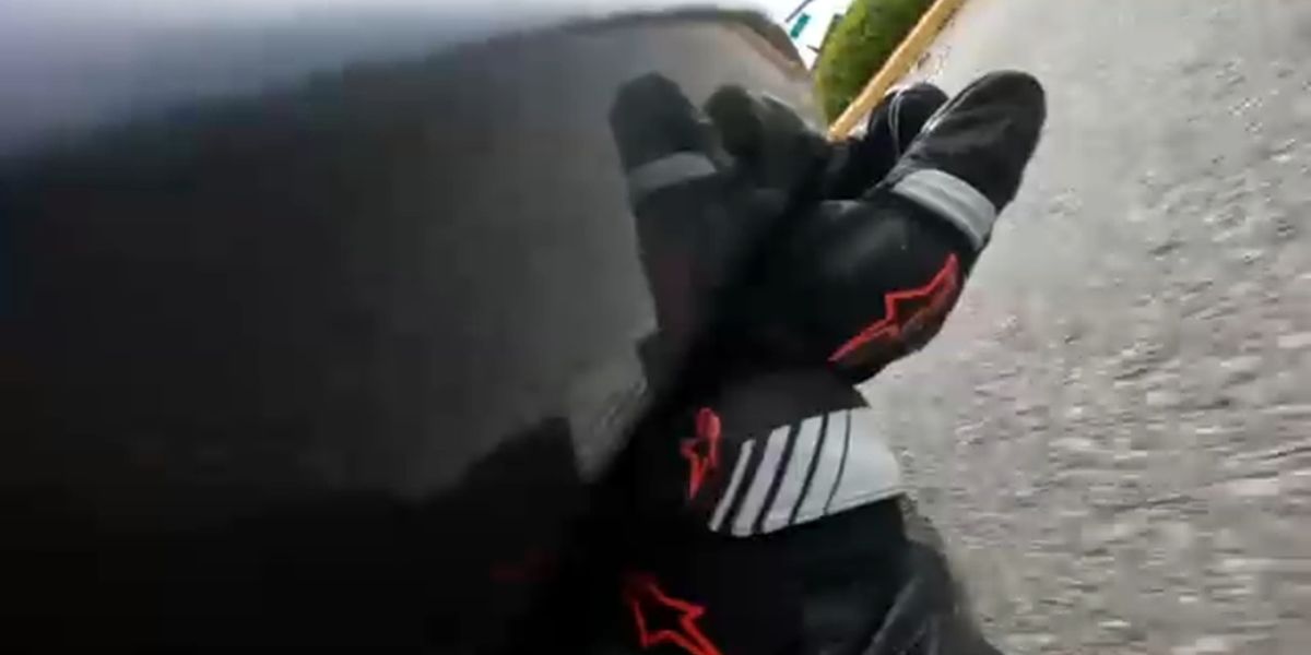 California Motorcyclist Pinned Under Car and Dragged in Violent Road Rage Incident
