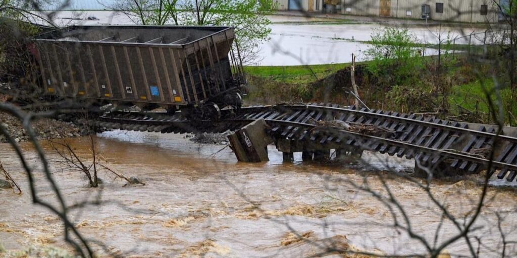 Mississippi and Ohio Valleys Bracing for Possible River Flooding After Intense Rain