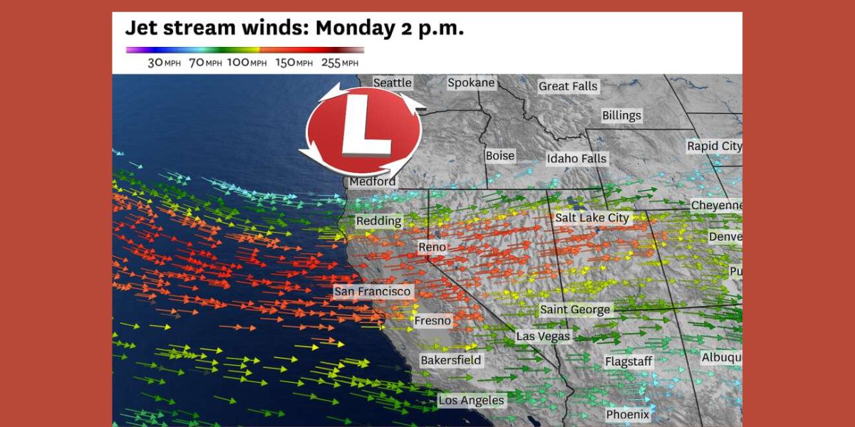 Tahoe Area Sees Historic 170 MPH Jet Stream Winds, Breaking Weather Records